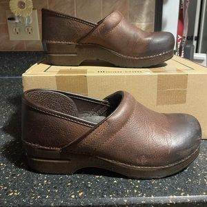 Dansko clogs. Hardly worn.